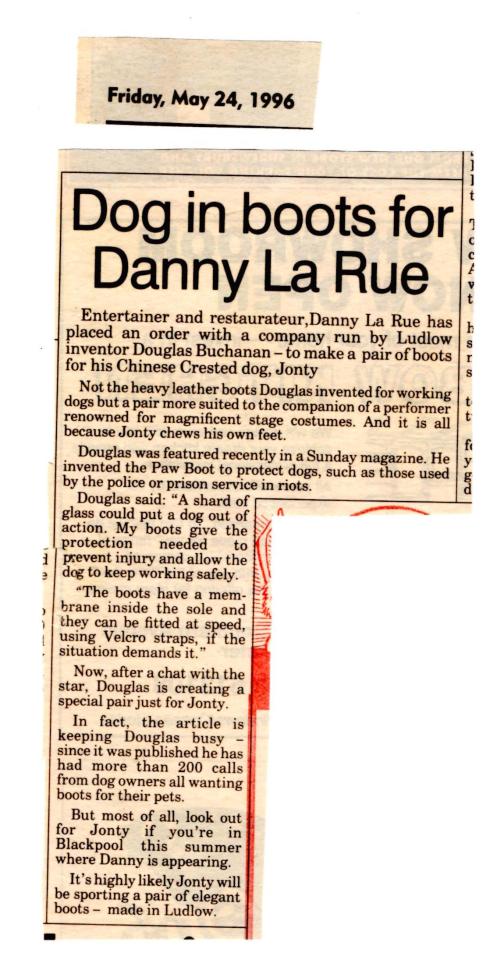 dog-in-boots-for-danny-la-rue