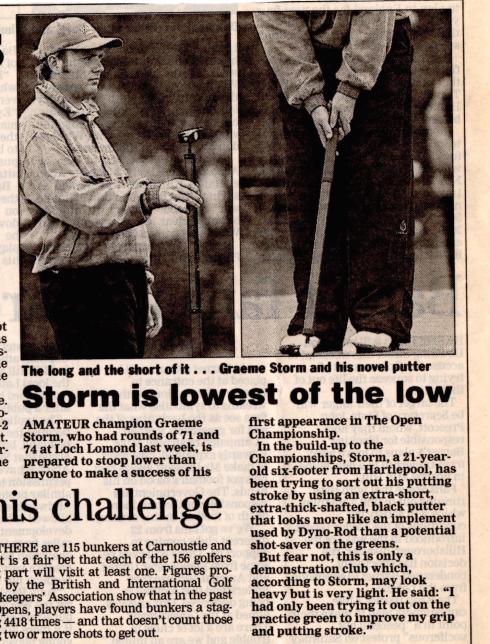 Storm is lowest of the low