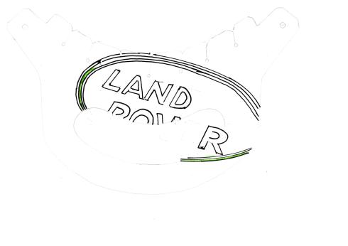 Vizor landrover logo